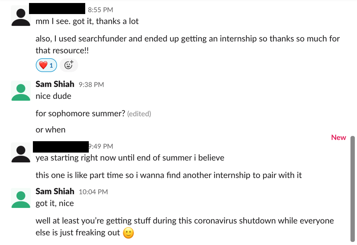 2020.03.31_SL-Slack-networking-soph-summer-internship-during-coronavirus_censored-1