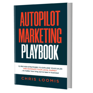 AMP Upright mock up Autopilot Marketing Playbook