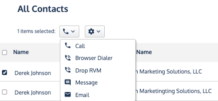 Contact Options Contact Options