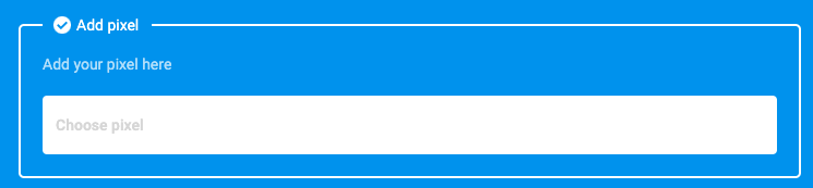 Add A Pixel Add A Pixel In Link Wizard