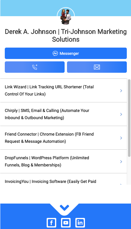 Social Profile Links Social Profile Links